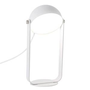 Viokef LED stolní lampa Hemi otočné stínidlo bílé obraz