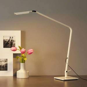 Vibia Vibia Flex - stolní lampa LED, leskle bílá obraz