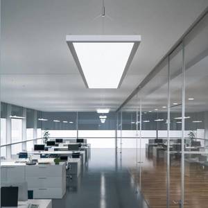 Waldmann LED závěsné světlo IDOO pro kanceláře 49 W, bílá obraz