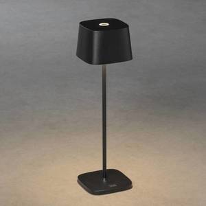 Konstsmide LED stolní lampa Capri venkovní, černá obraz