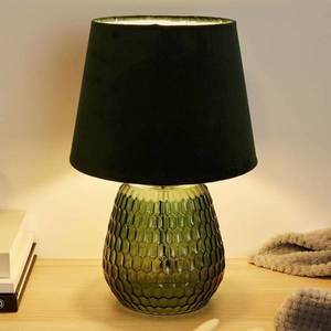 Pauleen Pauleen Crystal Velours stolní lampa skleněná noha obraz