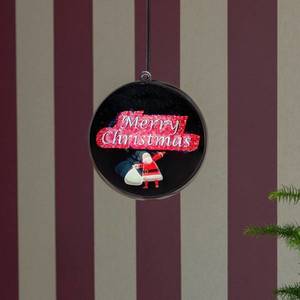 Konstsmide Christmas 3D hologram Merry Christmas, 64 LED obraz
