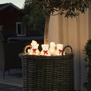 Konstsmide Season LED světelná figurka medvídek, 5ks jako řetěz obraz
