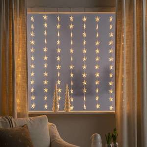 Konstsmide Christmas LED světelný závěs Sterne, 120 zdrojů, jantar obraz