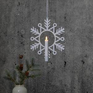 STAR TRADING LED dekorační světlo Flamme Snow se svíčkou obraz