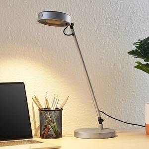Lucande Lucande Vilana LED stolní lampa, stříbrná obraz