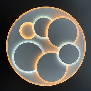 FISCHER & HONSEL LED stropní světlo Dots, tunable white, stmívací obraz