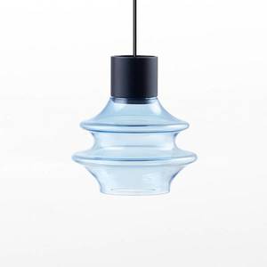 Bover Bover Drop S/01L LED závěsné světlo ze skla, modrá obraz