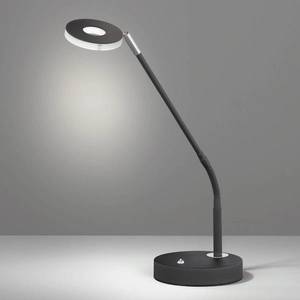 FISCHER & HONSEL LED stolní lampa Dent, stmívací, CCT, 6W, černá obraz