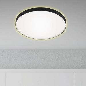 Briloner LED stropní svítidlo Flet s podsvícením, Ø 35, 5 cm obraz