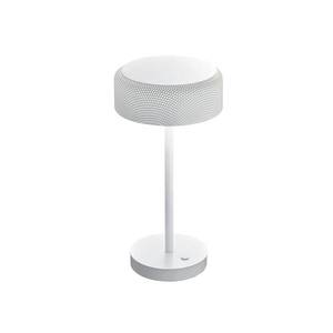 BANKAMP BANKAMP Mesh LED stolní lampa se stmívačem, bílá obraz