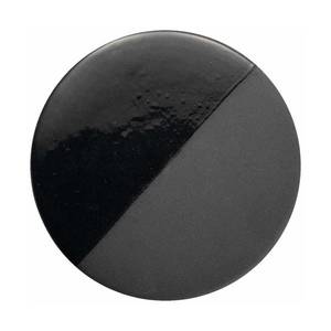 Ferroluce Závěsné světlo Bellota z keramiky, Ø 24 cm, černá obraz