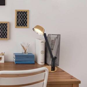 Globo LED stolní lampa Ursino, zlatá, stmívatelná, CCT obraz