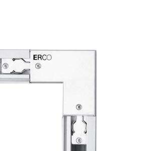 ERCO ERCO 3fázová rohová spojka ochranný vodič, bílá obraz