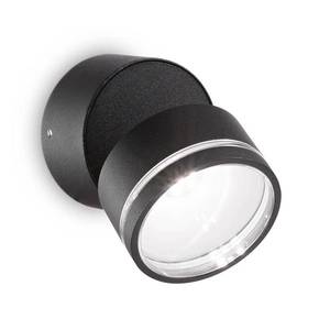 Ideallux Ideal Lux Omega Round LED nástěnné 4000K černá obraz