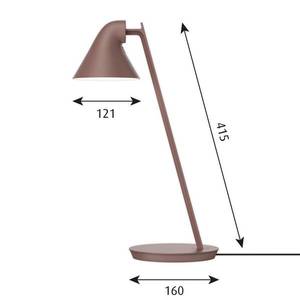 Louis Poulsen Louis Poulsen NJP Mini LED stolní lampa hnědá obraz