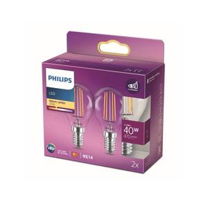 Philips Philips LED žárovka E14 4, 3W P45 Filament 2700K 2k obraz