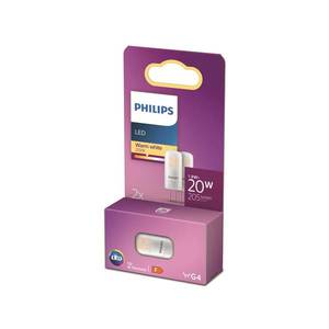 Philips Philips LED kolíková žárovka G4 1, 8W 827 sada 2ks obraz