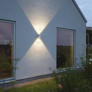 Konstsmide LED venkovní nástěnné světlo Bitonto 2 zdroje bílá obraz