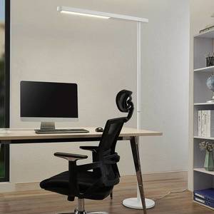 PRIOS Prios Jalima LED kancelářská stojací lampa, bílá obraz