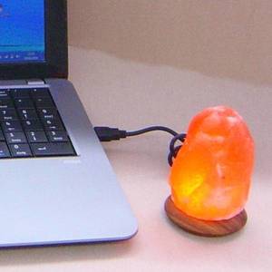 Wagner Life LED solná lampa Compus s USB pro počítač, notebook obraz