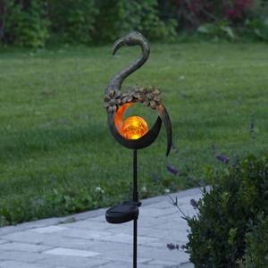 STAR TRADING LED solární světlo Melilla Bird ve tvaru plameňáka obraz