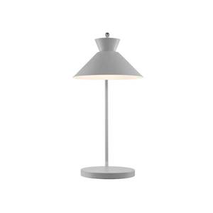 Nordlux Stolní lampa Dial z kovu, šedá obraz