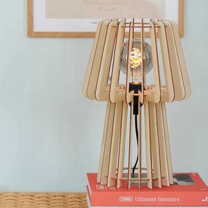 Nordlux Stolní lampa Groa, světlé dřevo obraz