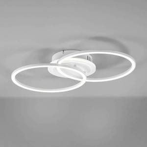 Reality Leuchten LED stropní světlo Venida kruhový design bílá obraz