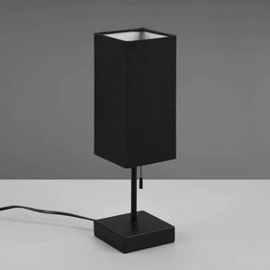 Reality Leuchten Stolní lampa Ole s USB přípojkou černá/černá obraz