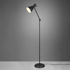 Reality Leuchten Stojací lampa Enzo, výška 150 cm, černá obraz