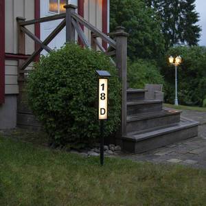 STAR TRADING LED solární osvětlení cesty Pathy s číslem domu obraz