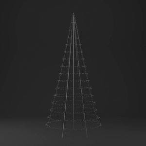 twinkly Twinkly Light Tree, IP44, matné RGBW LED, výška 8m obraz