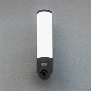 LUTEC connect LED venkovní nástěnné světlo Elara černá kamera obraz