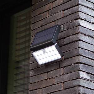 LUTEC connect LED solární venkovní nástěnné světlo Tuda, 18 cm obraz