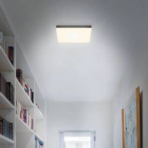 Briloner LED stropní světlo Flame 3000K 28, 7x28, 7cm, černá obraz
