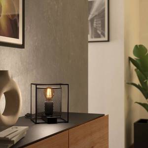 EGLO Stolní lampa Catterick, černá, 1 klecové stínidlo obraz