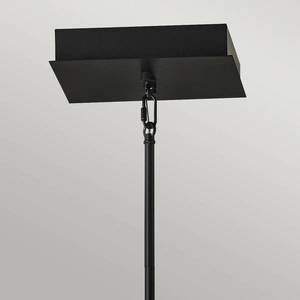 Quintiesse LED závěsné světlo Styx, černá 3000K 53, 8 x 53, 8cm obraz