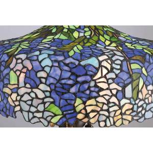 QUOIZEL Stolní lampa Cobalt v designu Tiffany obraz