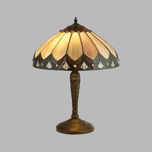 Searchlight Stolní lampa Pearl ve stylu Tiffany, výška 53 cm obraz