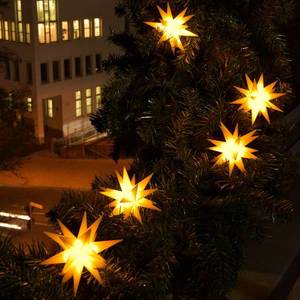 STERNTALER LED světelný řetěz s 9 hvězdami venkovní žlutá obraz