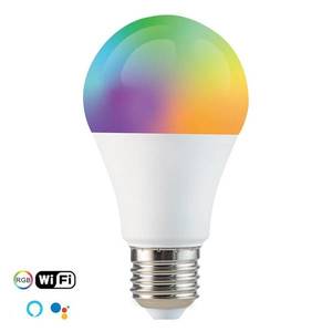 euroLighting LED žárovka E27 5, 5W Tuya app, RGBW, WiFi, dim obraz
