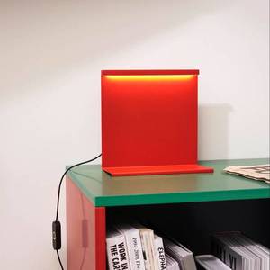 HAY HAY LBM LED stolní lampa se stmívačem, červená obraz