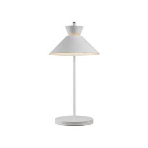 Nordlux Stolní lampa Dial z kovu, bílá obraz
