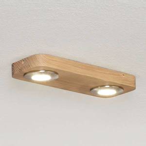 Spot-Light LED stropní svítidlo Sunniva dřevěný design obraz