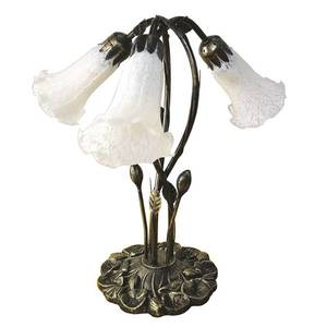 Clayre&Eef Stolní lampa 5LL-6104, styl Tiffany obraz