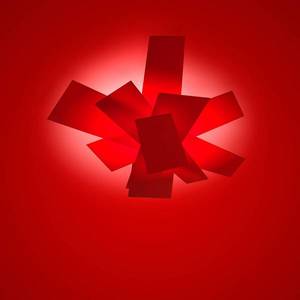 Foscarini Foscarini Big Bang stropní světlo, červená obraz