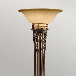 FEISS Stojací lampa osvětlující strop Opera 189cm zlatá obraz