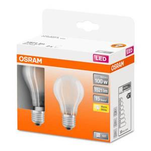 OSRAM OSRAM Classic A LED žárovka E27 11W 2700K mat 2ks obraz