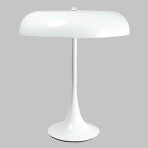 Aluminor Bíle lakovaná stolní lampa Madison obraz